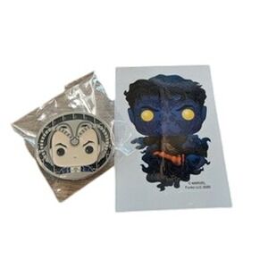 Funko Exclusive Professor Xavier Pin And Nightcrawler Sticker